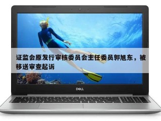 证监会原发行审核委员会主任委员郭旭东，被移送审查起诉