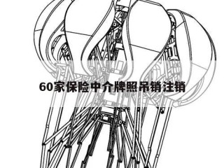 60家保险中介牌照吊销注销