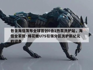 包含海信发布全球首创6合1热泵洗护站，海信全家筒·棉花糖U7S引领分区洗护新纪元的词条